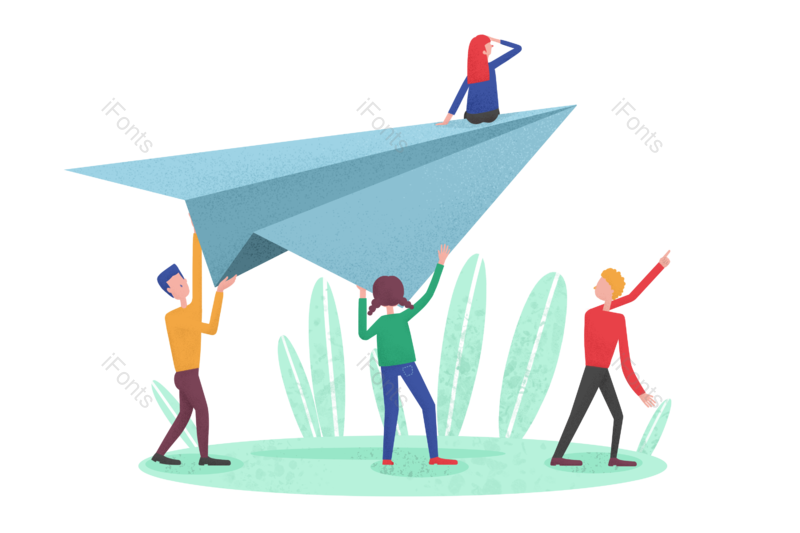 素材图片,合作元素,工作PNG,教育免抠素材